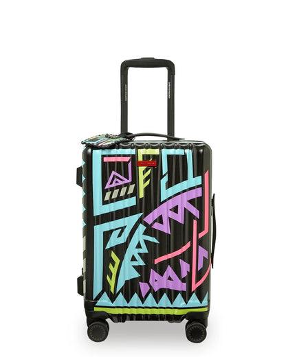 Sprayground Exclusive | A.I. PATH TO THE FUTURE III HARDSHELL CARRY-ON LUGGAGE - SANDFLOWER CO