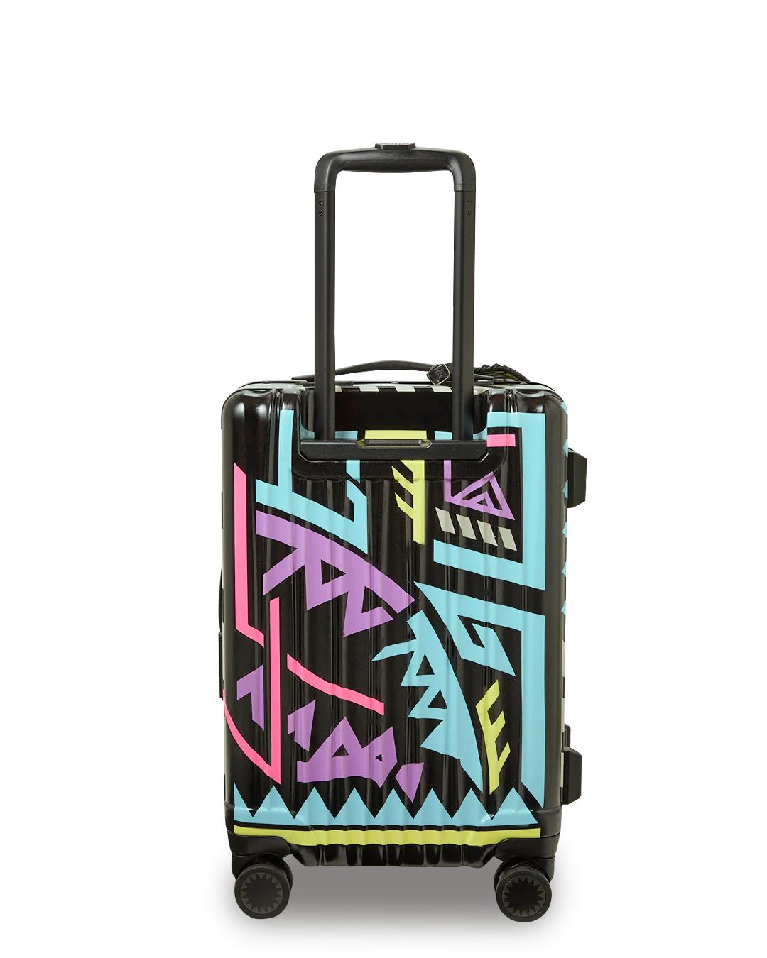 Sprayground Exclusive | A.I. PATH TO THE FUTURE III HARDSHELL CARRY-ON LUGGAGE - SANDFLOWER CO