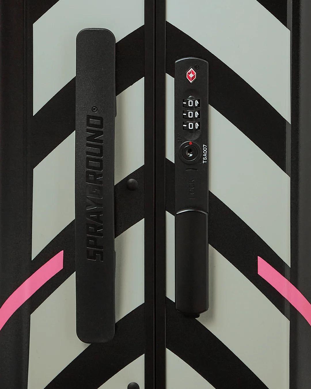 Sprayground Exclusive | A.I. PATH TO THE FUTURE III HARDSHELL CARRY-ON LUGGAGE - SANDFLOWER CO