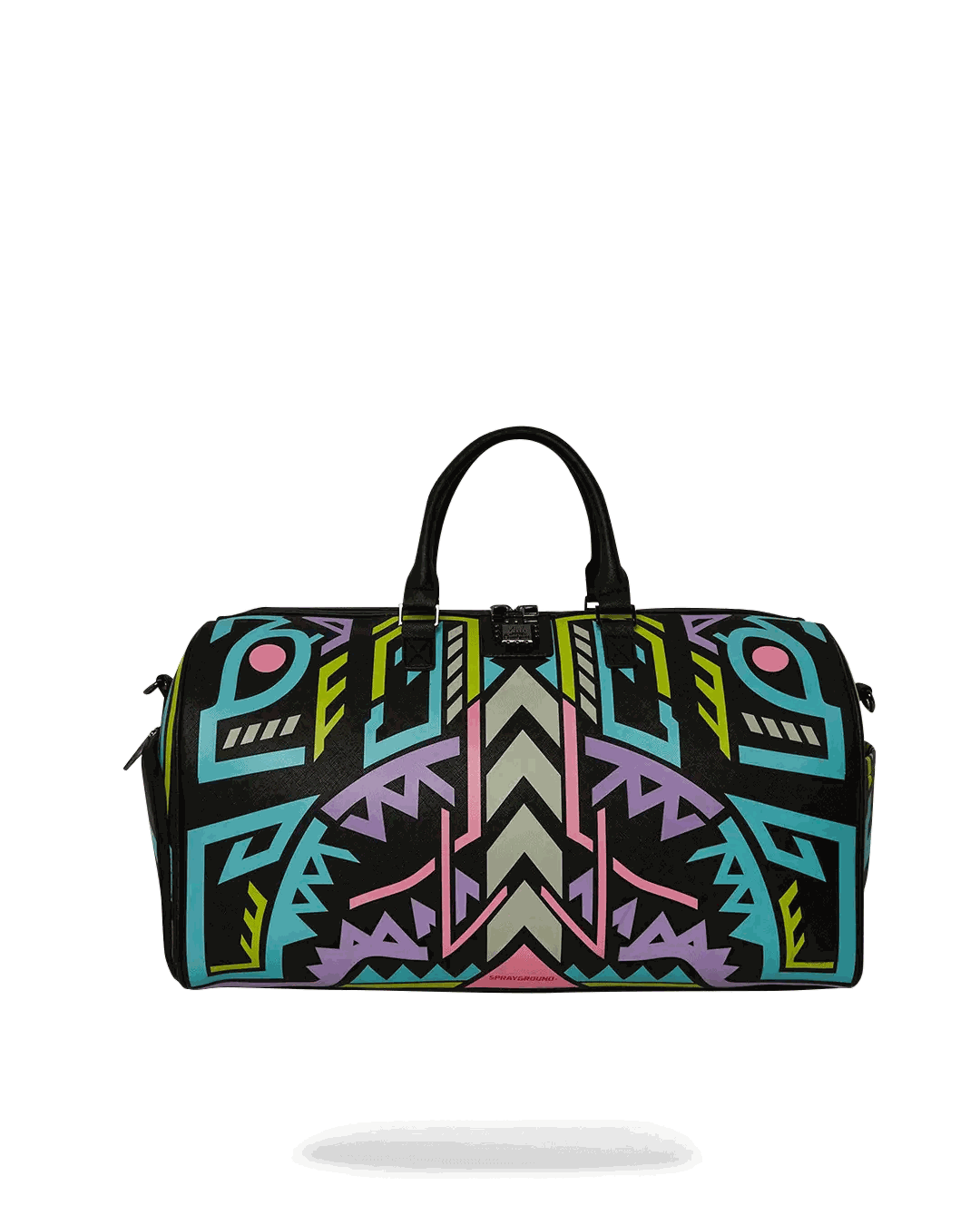 Sprayground Signature | A.I. PATH TO THE FUTURE III DUFFLE - SANDFLOWER COLLAB (GLOW IN THE DA