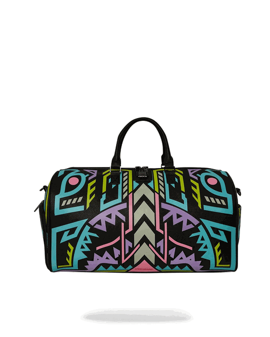 Sprayground Signature | A.I. PATH TO THE FUTURE III DUFFLE - SANDFLOWER COLLAB (GLOW IN THE DA