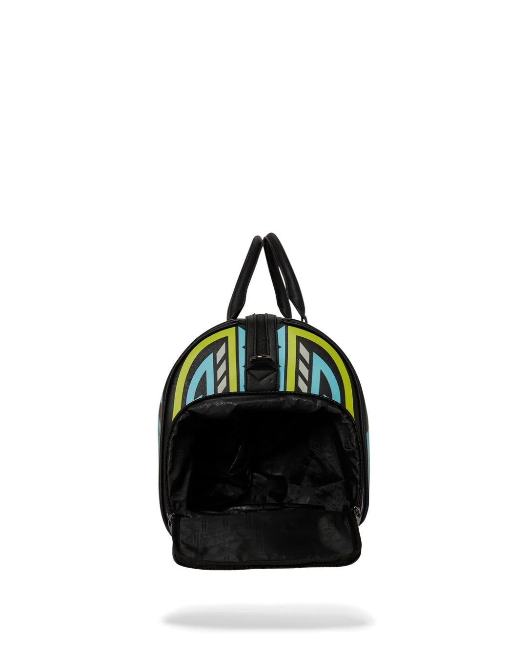 Sprayground Signature | A.I. PATH TO THE FUTURE III DUFFLE - SANDFLOWER COLLAB (GLOW IN THE DA