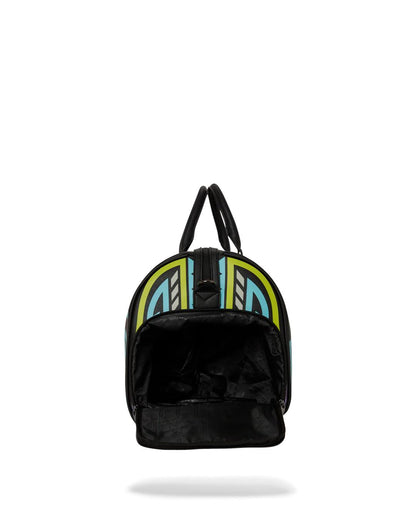 Sprayground Signature | A.I. PATH TO THE FUTURE III DUFFLE - SANDFLOWER COLLAB (GLOW IN THE DA