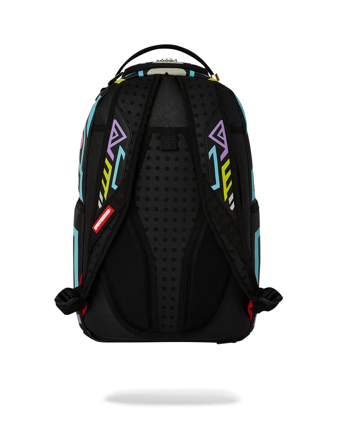 Sprayground Classic | A.I. PATH TO THE FUTURE III BACKPACK - SANDFLOWER COLLAB (GLOW IN THE