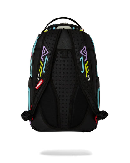 Sprayground Classic | A.I. PATH TO THE FUTURE III BACKPACK - SANDFLOWER COLLAB (GLOW IN THE