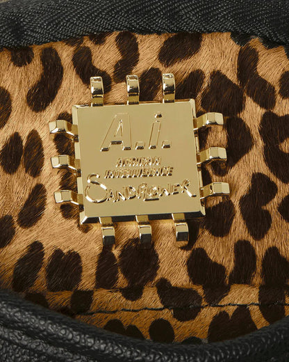 Sprayground Essential | AFRICAN INTELLIGENCE 9 COURAGE LIVES ON BACKPACK - SANDFLOWER COLLAB