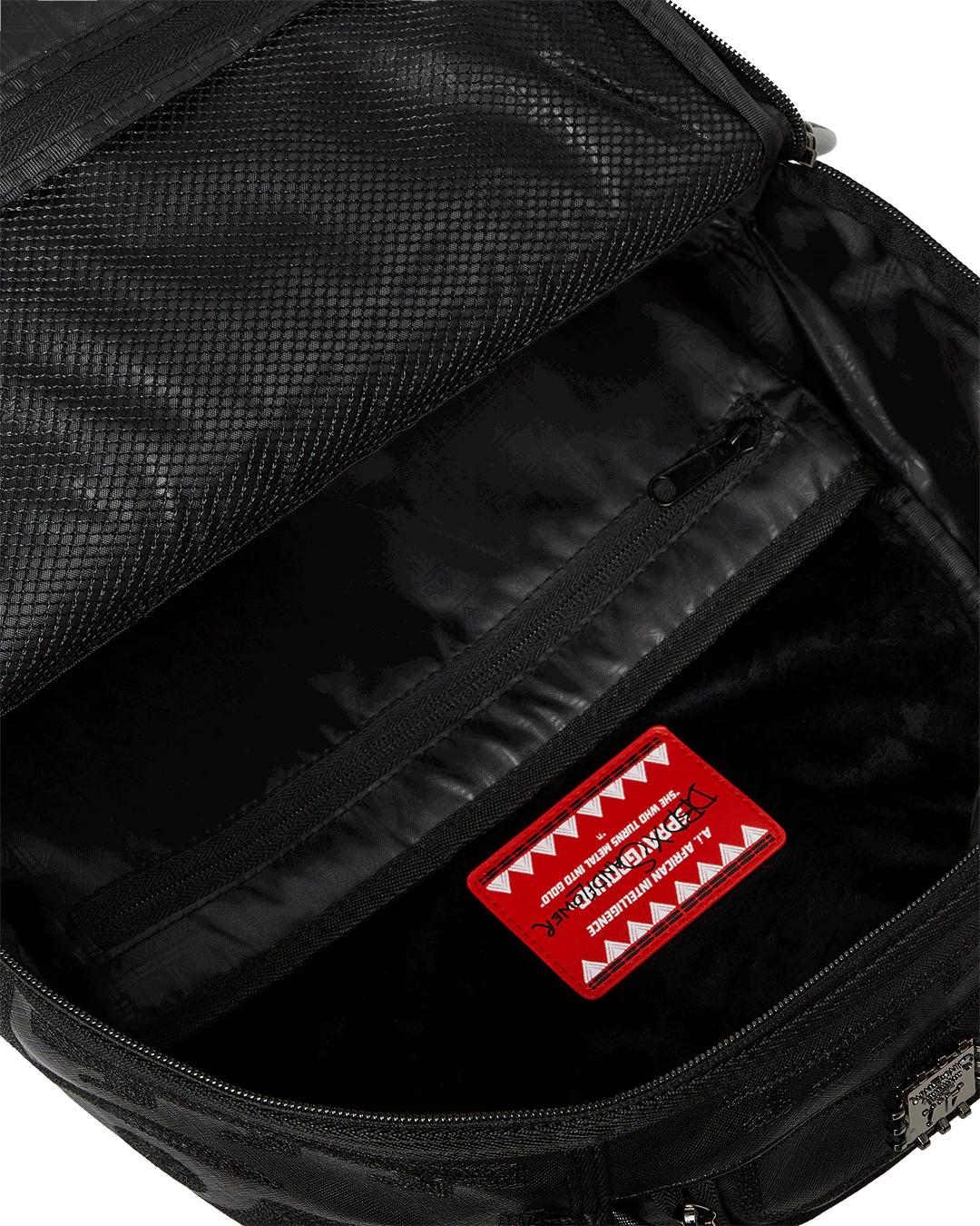 Sprayground Premium | AFRICAN INTELLIGENCE 9 APEX GENIUS BACKPACK - SANDFLOWER COLLAB