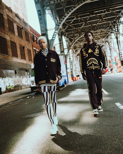 Sprayground Featured | A.I.9 AFRICAN INTELLIGENCE GUILDED LEOPARD - SANDFLOWER COLLAB VARSITY