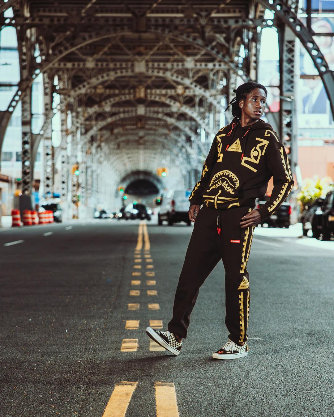 Sprayground Popular | A.I.9 AFRICAN INTELLIGENCE PATH TO THE FUTURE II - SANDFLOWER COLLAB J