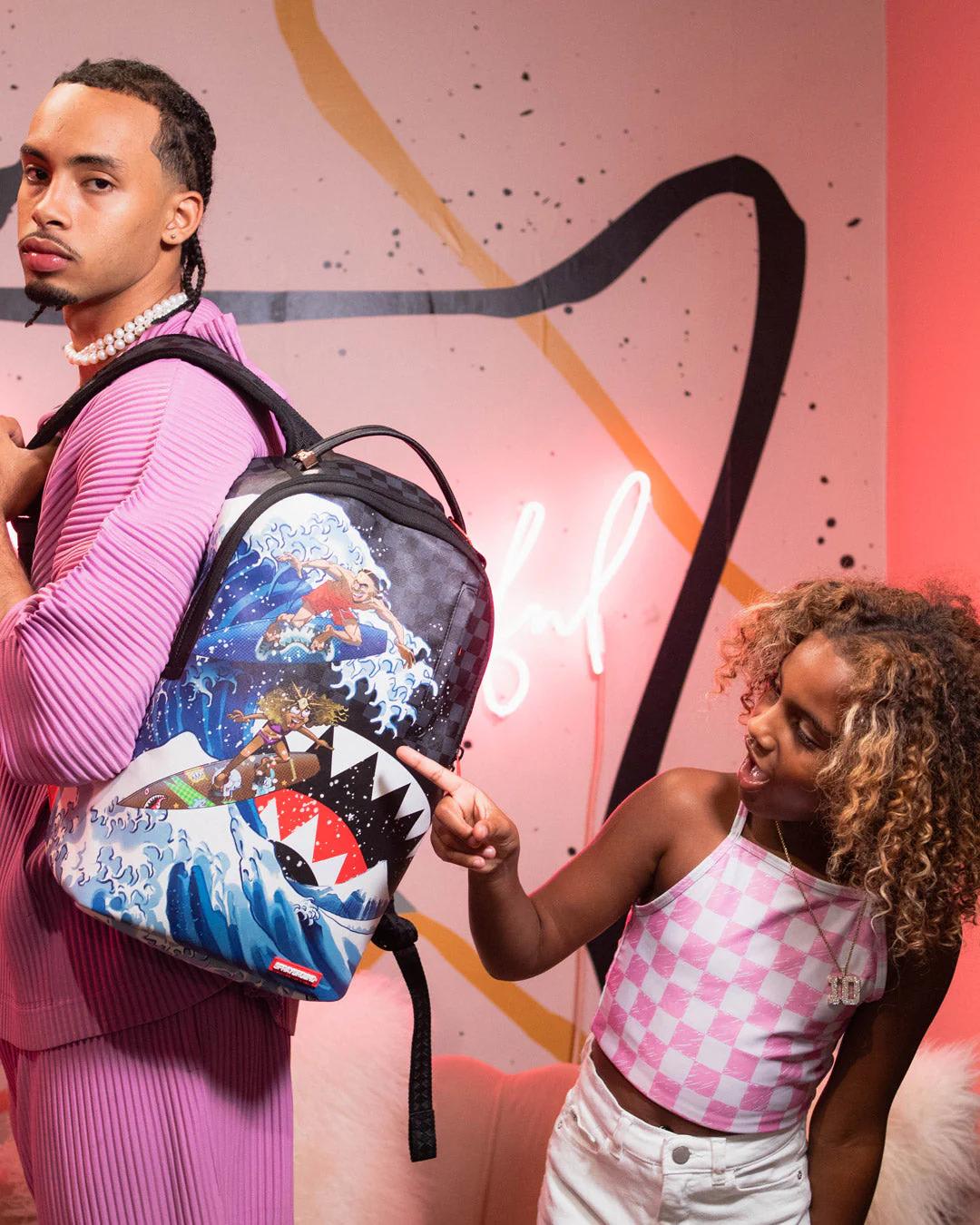 Sprayground Recommended | AMARI BAILEY & SISTER SURFRIDER COLLAB BACKPACK (DLXV)