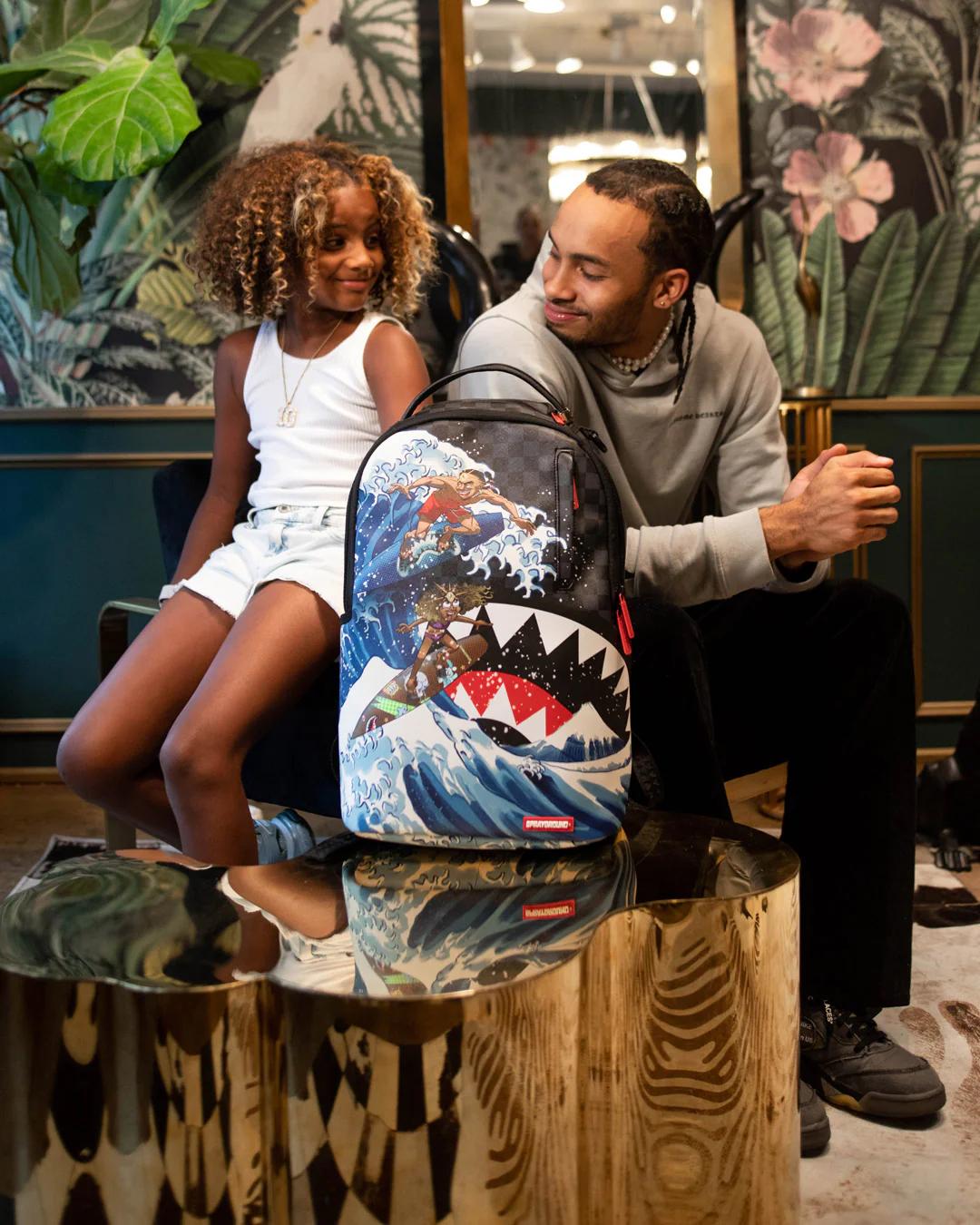 Sprayground Recommended | AMARI BAILEY & SISTER SURFRIDER COLLAB BACKPACK (DLXV)