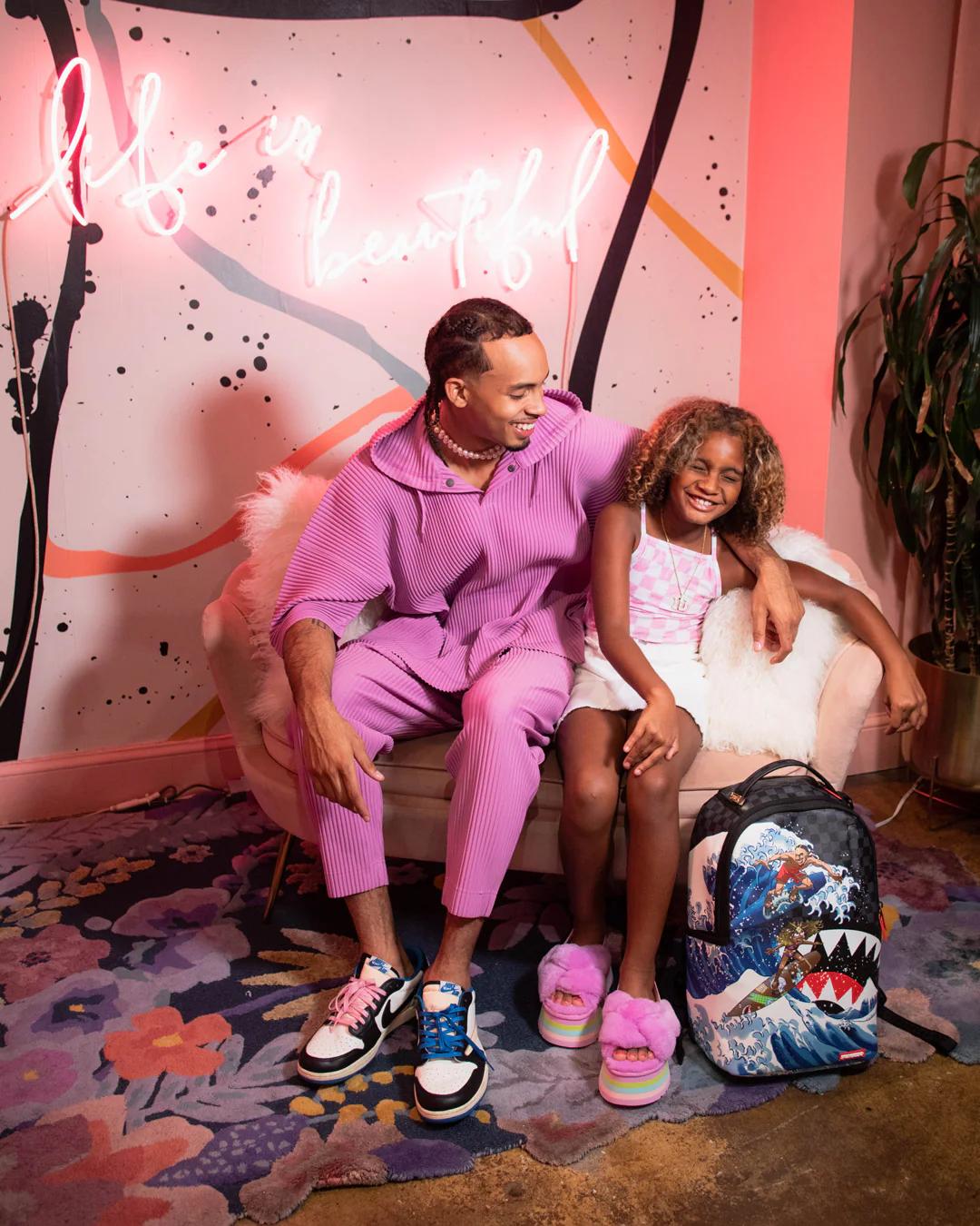 Sprayground Recommended | AMARI BAILEY & SISTER SURFRIDER COLLAB BACKPACK (DLXV)