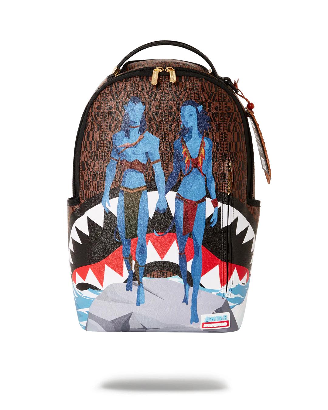 Sprayground Featured | JAKE AND NEYTIRI SHARKS IN PANDORA