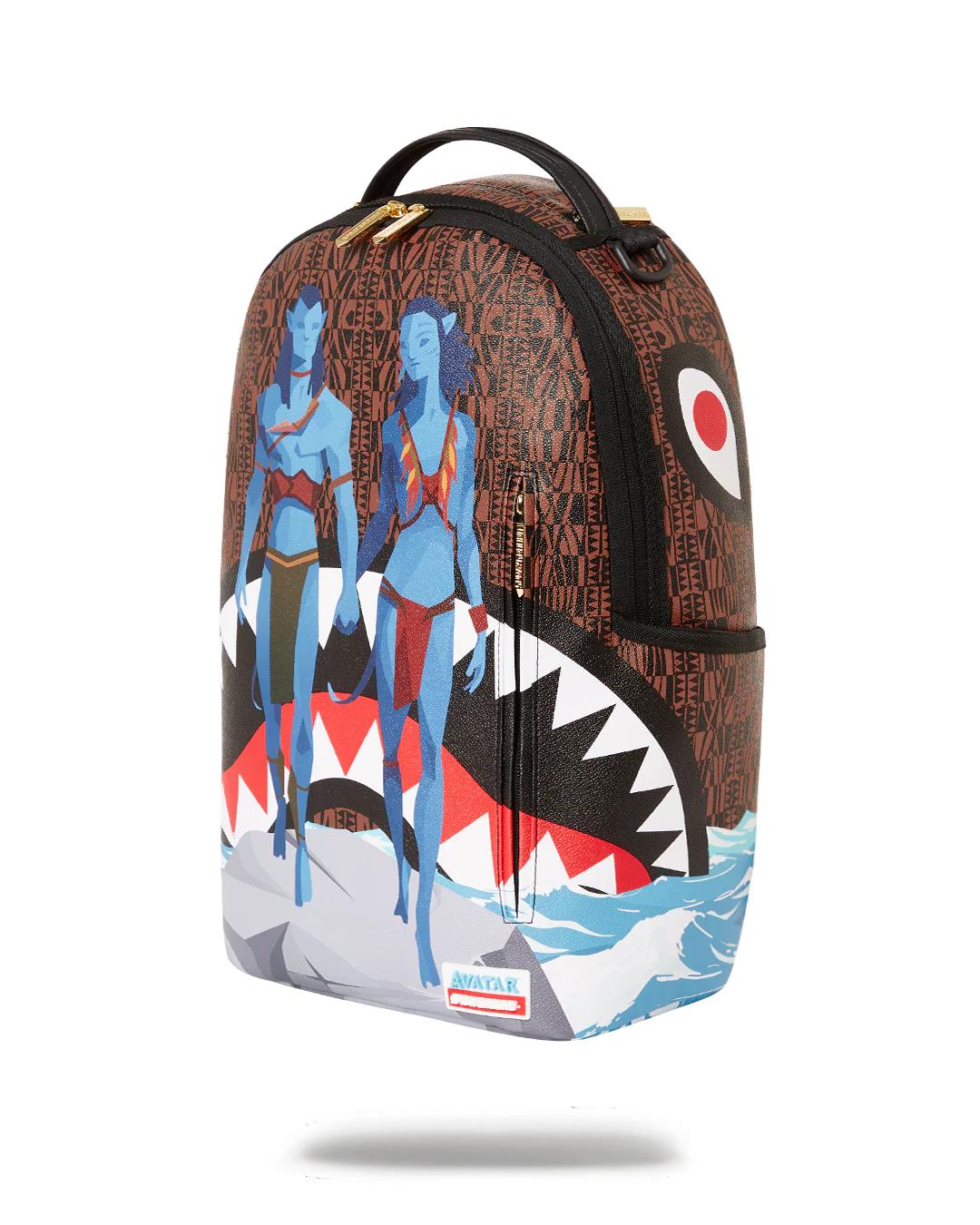 Sprayground Featured | JAKE AND NEYTIRI SHARKS IN PANDORA