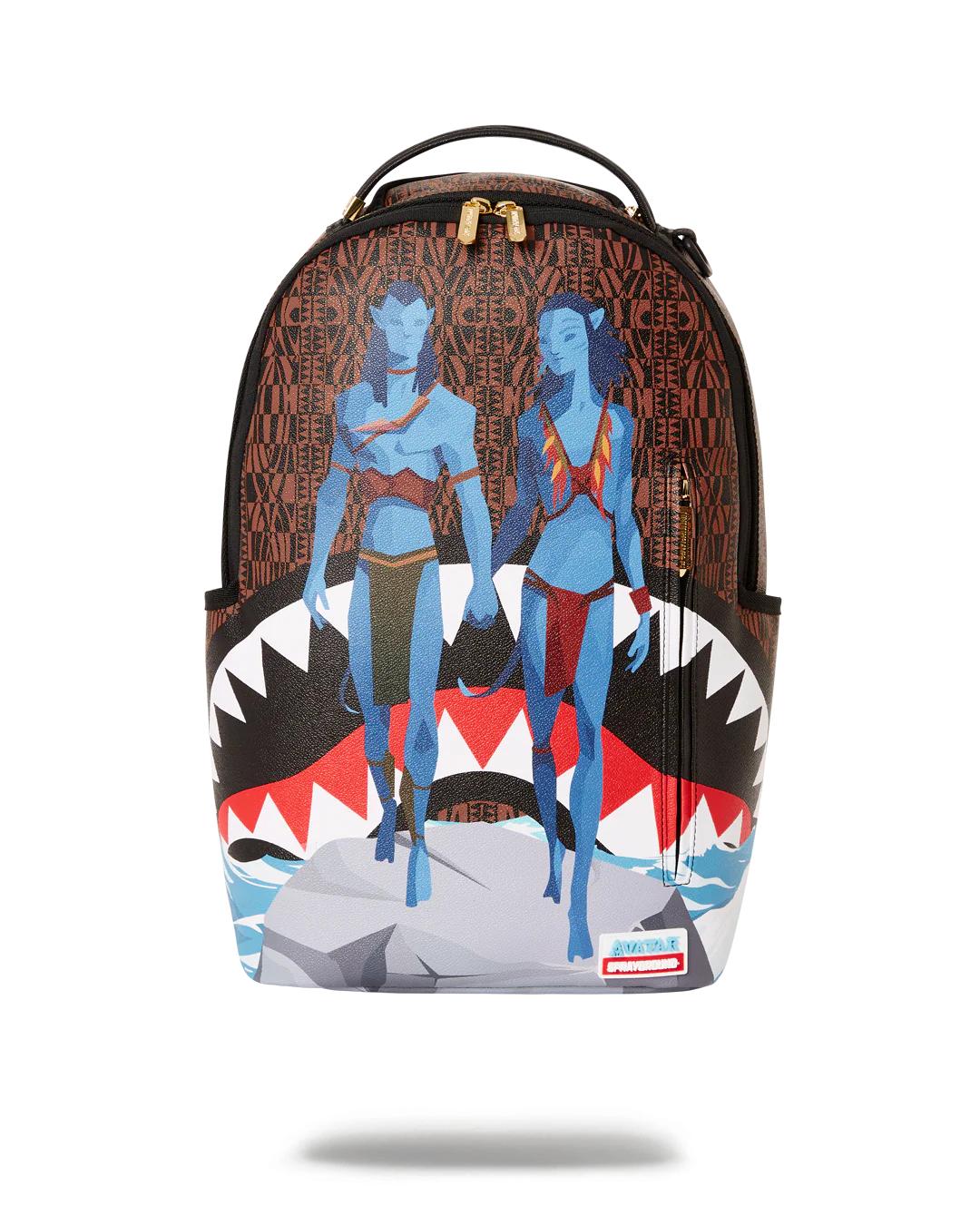 Sprayground Featured | JAKE AND NEYTIRI SHARKS IN PANDORA