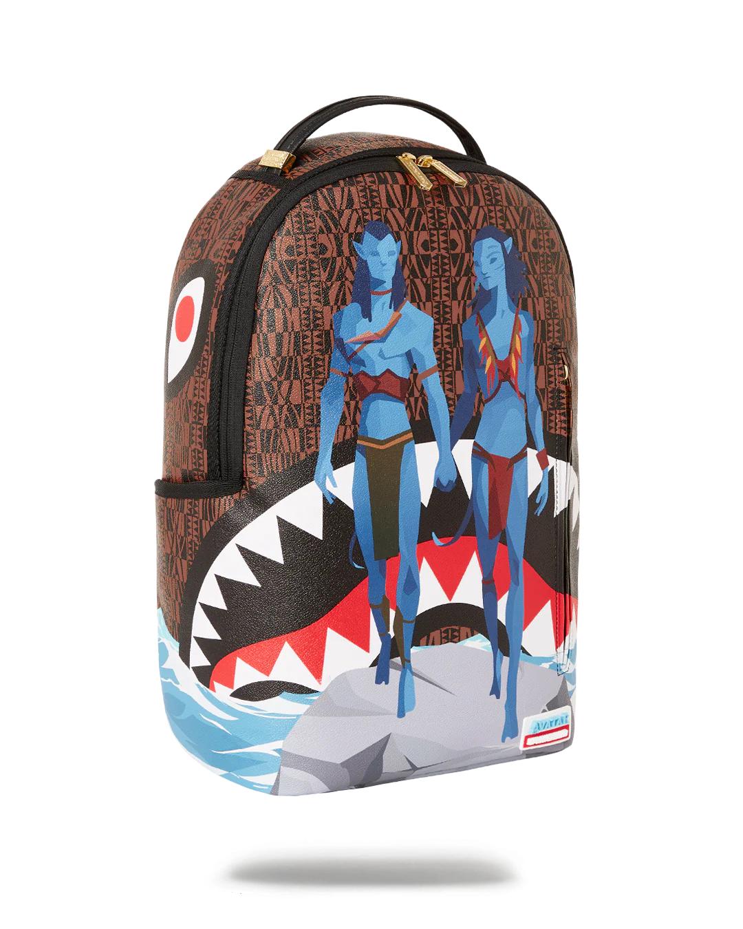 Sprayground Featured | JAKE AND NEYTIRI SHARKS IN PANDORA