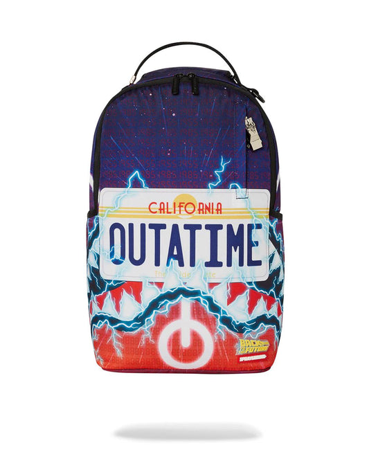 Sprayground Recommended | BACK TO THE FUTURE OUTATIME DLXSR BACKPACK