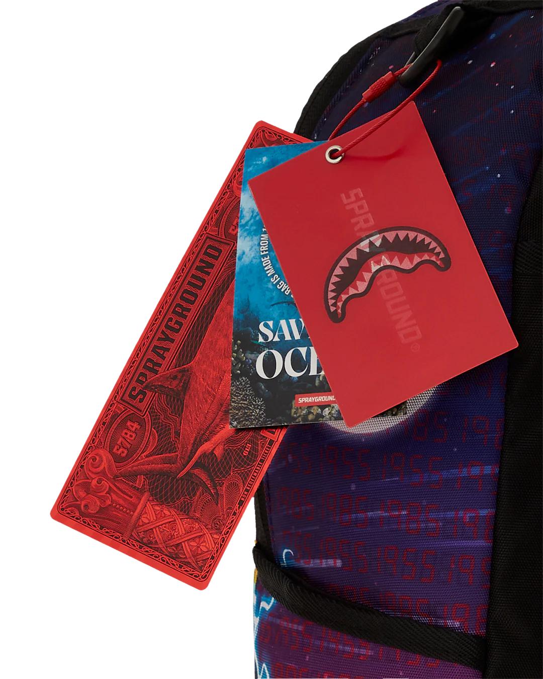 Sprayground Recommended | BACK TO THE FUTURE OUTATIME DLXSR BACKPACK