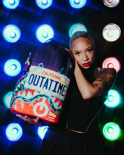 Sprayground Recommended | BACK TO THE FUTURE OUTATIME DLXSR BACKPACK