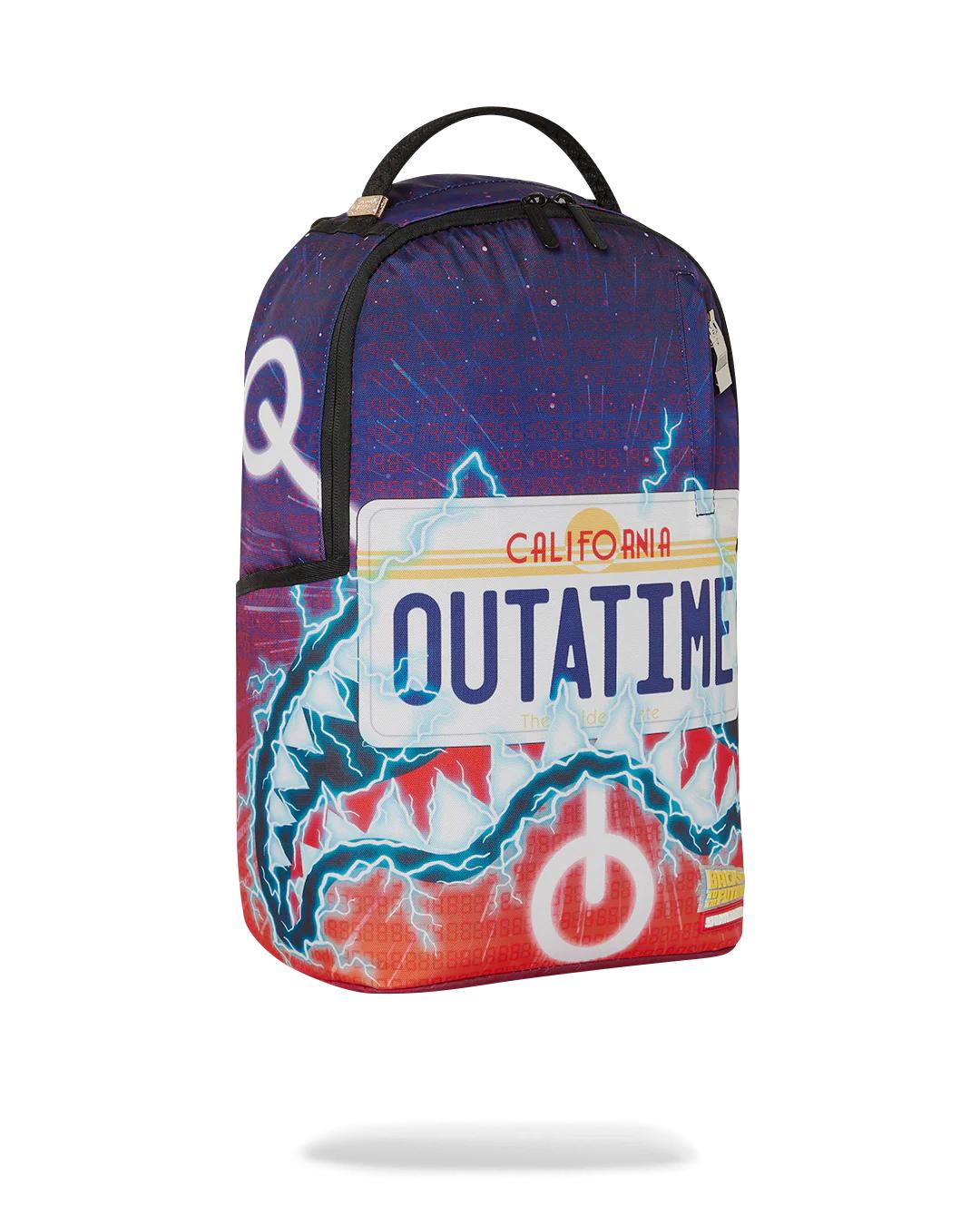 Sprayground Recommended | BACK TO THE FUTURE OUTATIME DLXSR BACKPACK