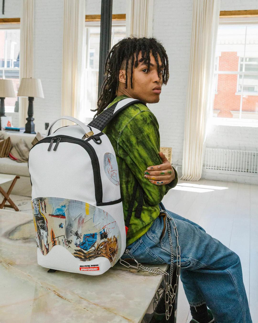 Sprayground Signature | OFFICIAL BASQUIAT ACQUE PERICOLOSE 1981 BACKPACK (DLXV)