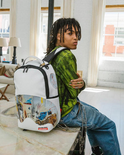 Sprayground Signature | OFFICIAL BASQUIAT ACQUE PERICOLOSE 1981 BACKPACK (DLXV)