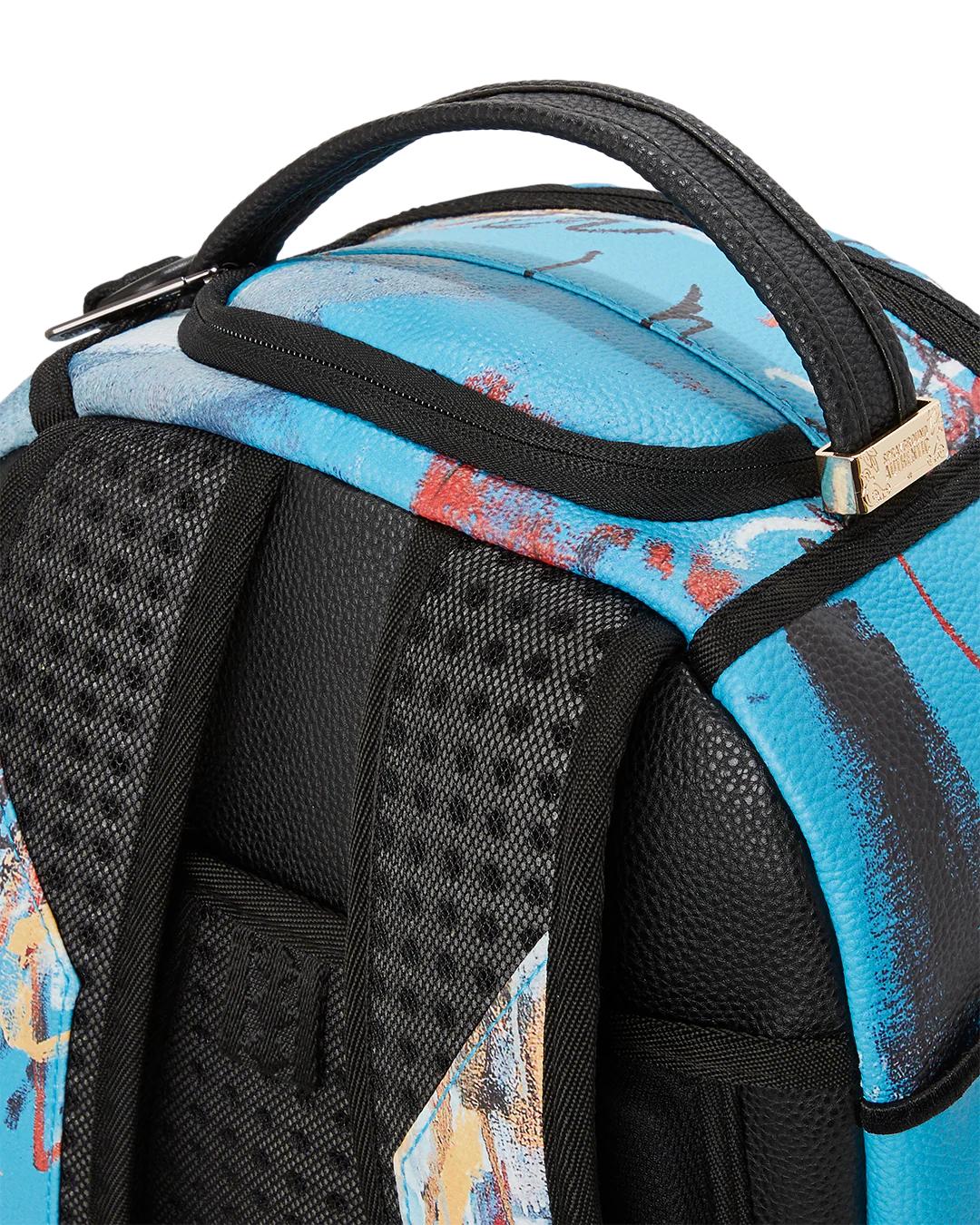 Sprayground Essential | OFFICIAL BASQUIAT UNTITLED (FALLEN ANGEL) 1981 WING BACKPACK (DLXV)