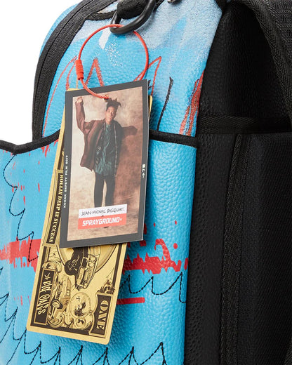 Sprayground Essential | OFFICIAL BASQUIAT UNTITLED (FALLEN ANGEL) 1981 WING BACKPACK (DLXV)