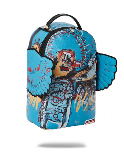 Sprayground Essential | OFFICIAL BASQUIAT UNTITLED (FALLEN ANGEL) 1981 WING BACKPACK (DLXV)