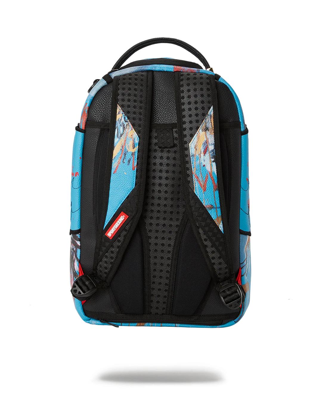 Sprayground Essential | OFFICIAL BASQUIAT UNTITLED (FALLEN ANGEL) 1981 WING BACKPACK (DLXV)
