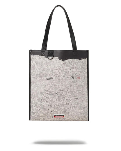 Sprayground Premium | OFFICIAL BASQUIAT PEGASUS 1987 LOFT TOTE