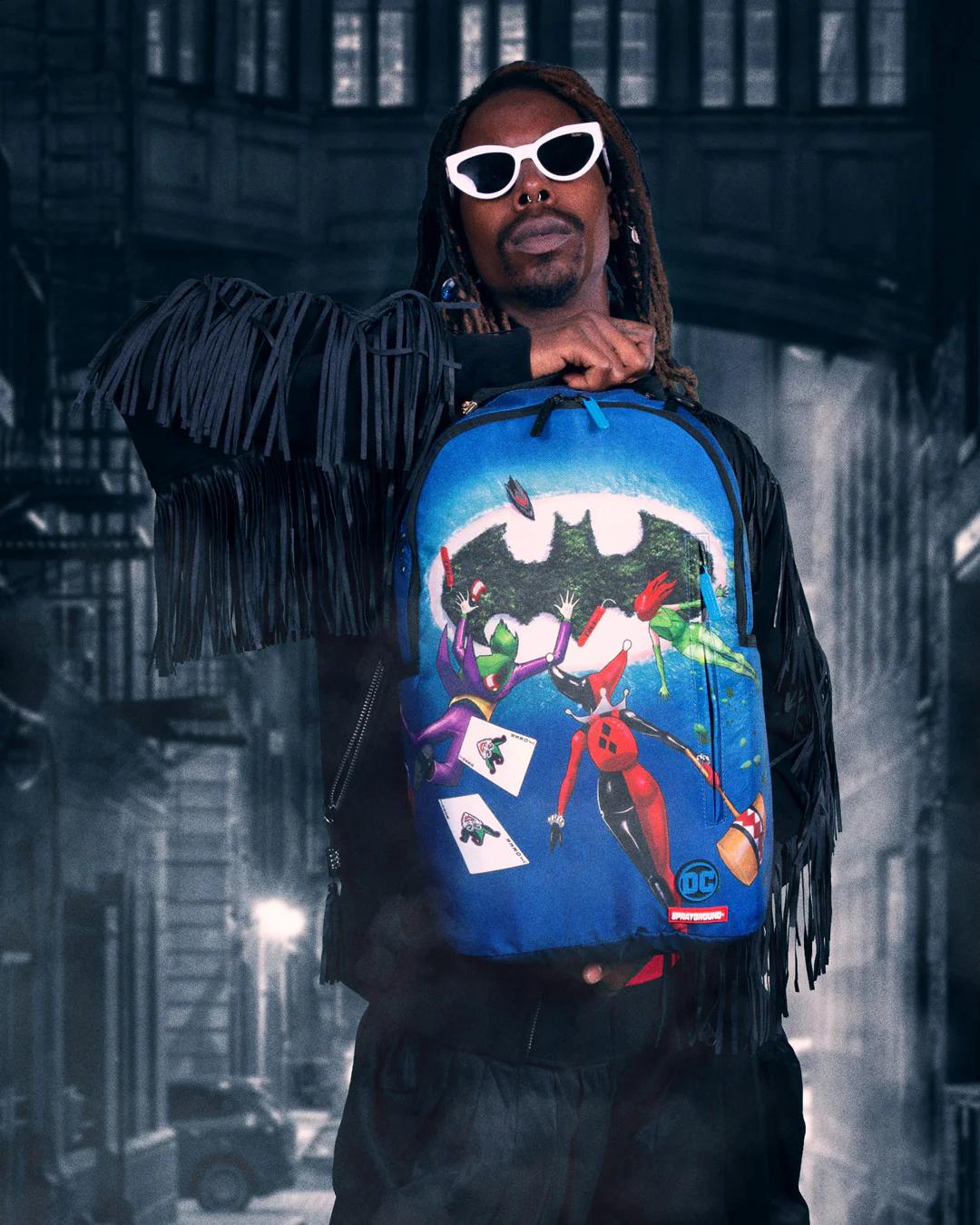 Sprayground Exclusive | BATMAN ISLAND BACKPACK (DLXR)