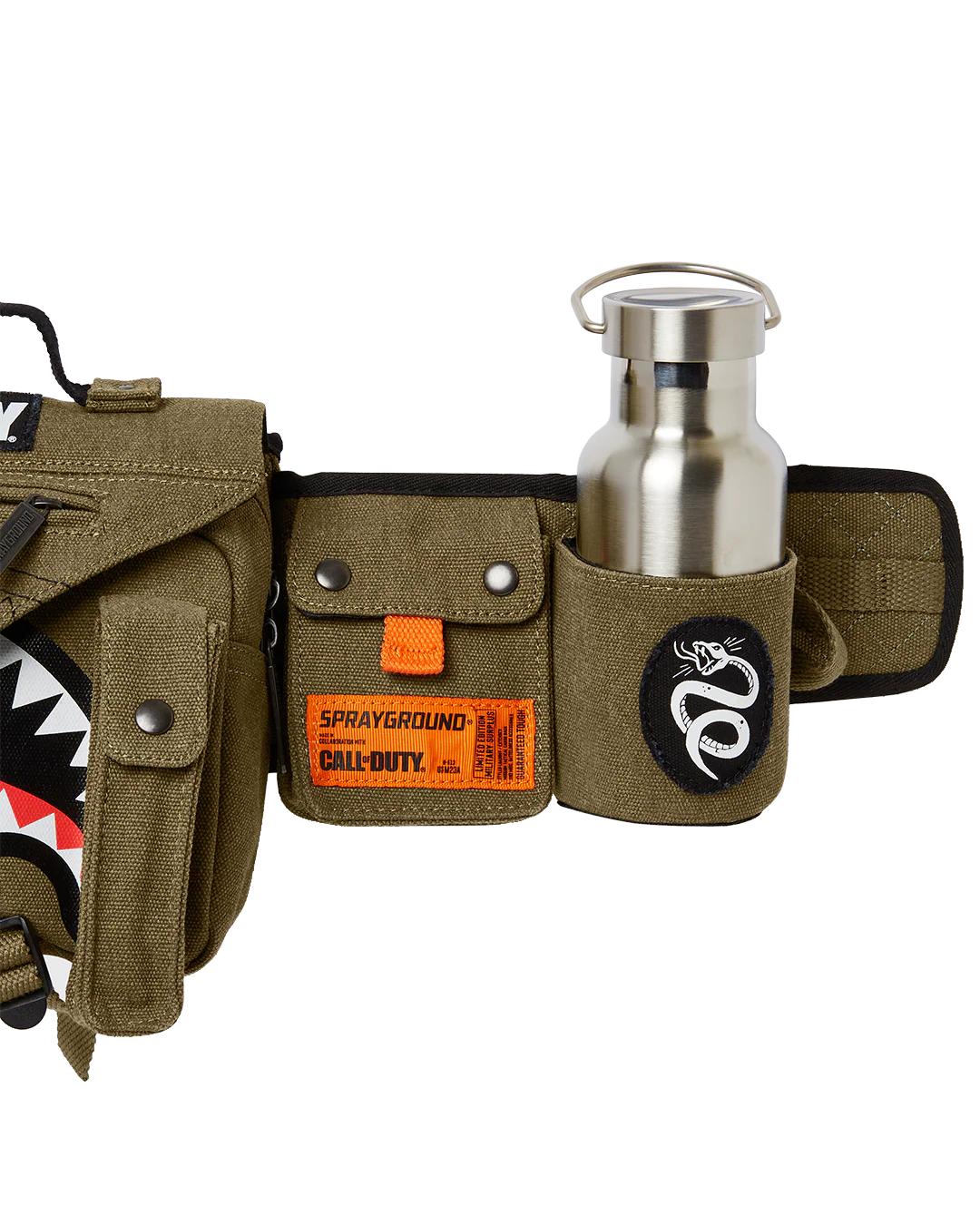 Sprayground Premium | CALL OF DUTY NEVER BACK DOWN CROSSBODY