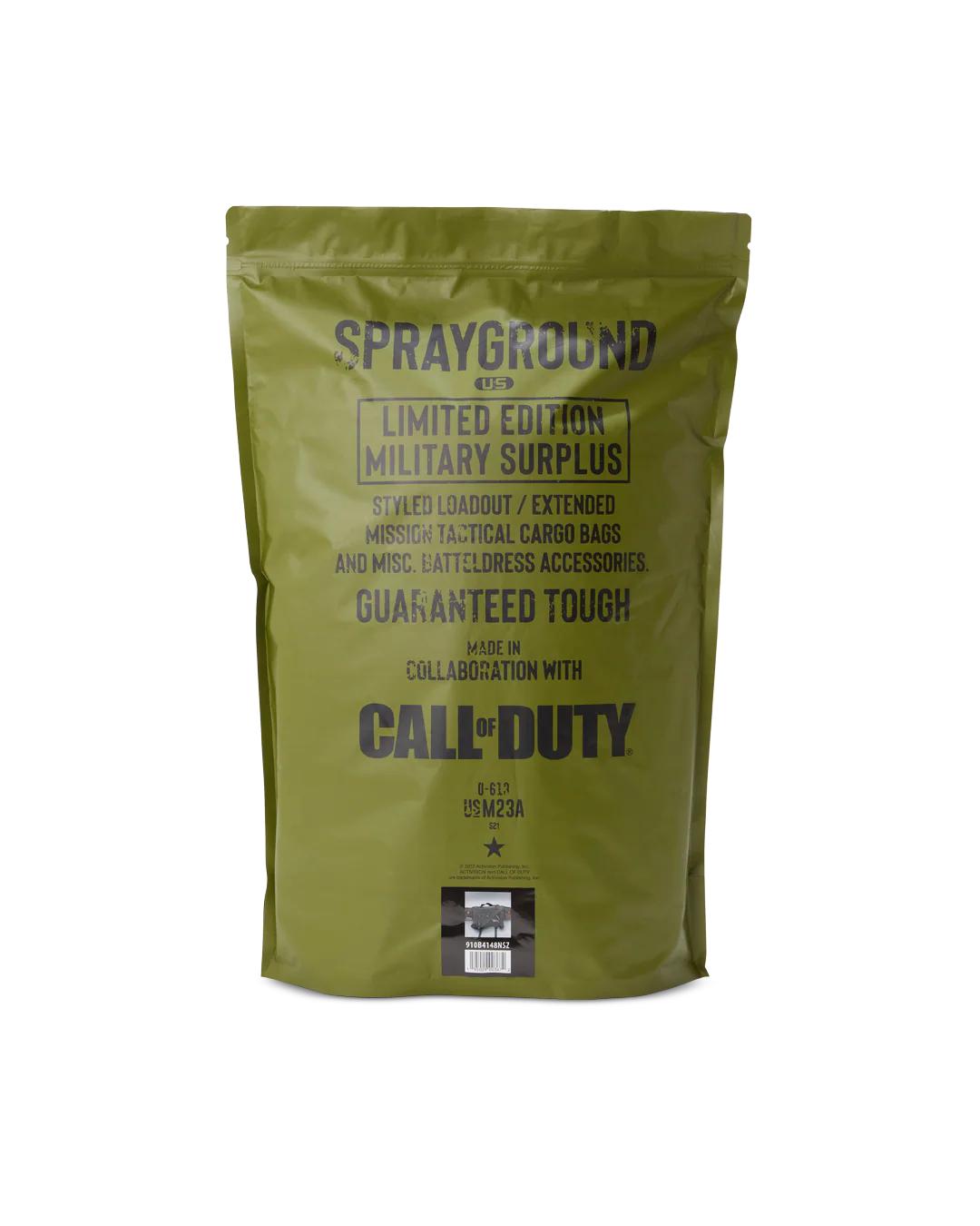 Sprayground Premium | CALL OF DUTY NEVER BACK DOWN CROSSBODY