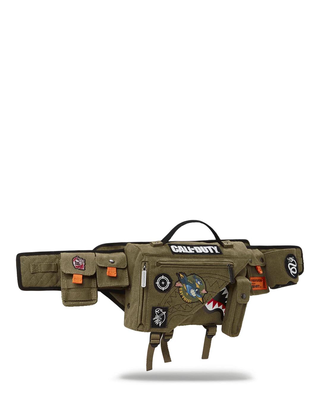 Sprayground Premium | CALL OF DUTY NEVER BACK DOWN CROSSBODY