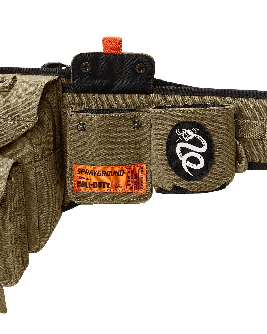 Sprayground Premium | CALL OF DUTY NEVER BACK DOWN CROSSBODY