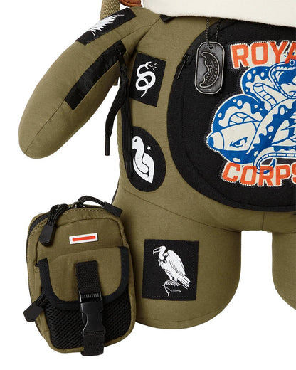 Sprayground New | CALL OF DUTY AVIATOR FEARLESS MONEYBEAR TEDDYBEAR BACKPACK