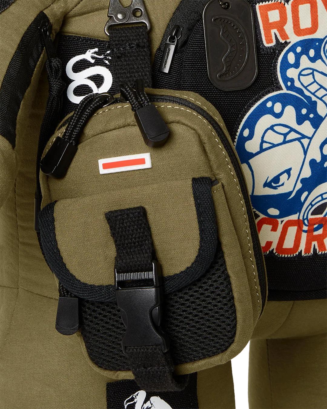 Sprayground New | CALL OF DUTY AVIATOR FEARLESS MONEYBEAR TEDDYBEAR BACKPACK