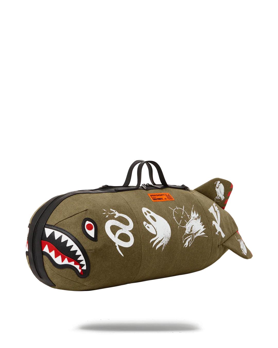Sprayground Featured | CALL OF DUTY SHARK TORPEDO DUFFLE