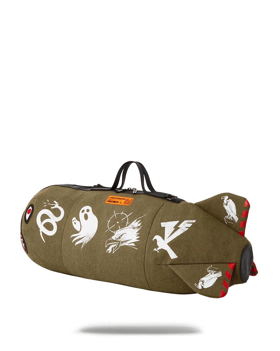 Sprayground Featured | CALL OF DUTY SHARK TORPEDO DUFFLE