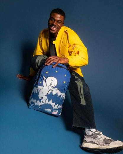 Sprayground Signature | CASPER CLOUDS SHARK DLXSR BACKPACK
