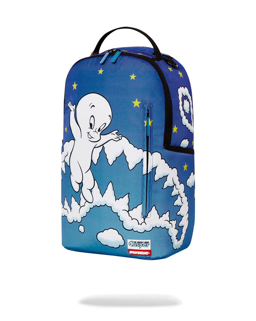 Sprayground Signature | CASPER CLOUDS SHARK DLXSR BACKPACK