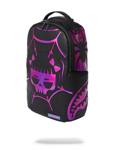 Sprayground Popular | CAZZU IRIDESCENT CUT & SEW SPIDER SKULL SHARK BACKPACK (DLXV)