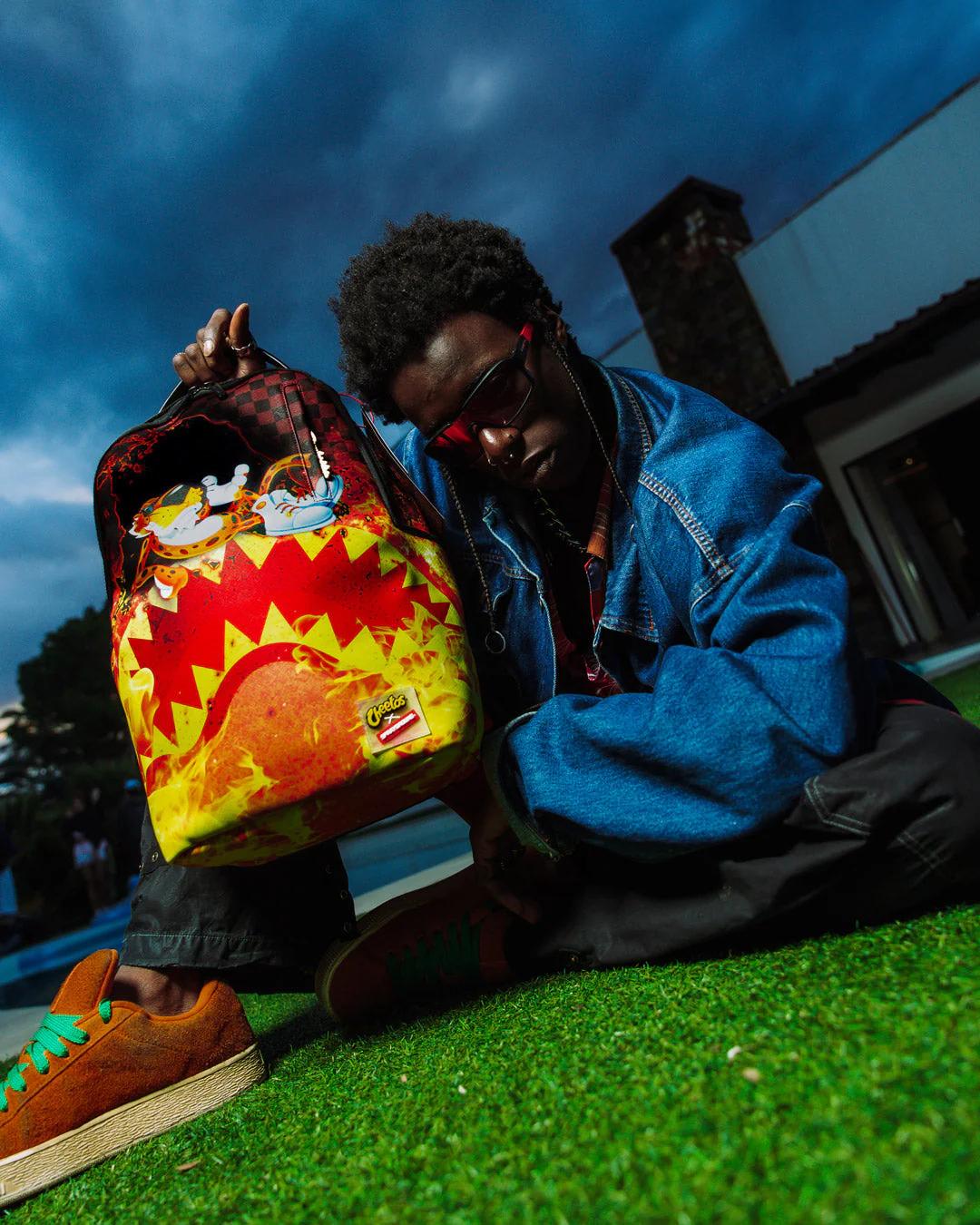 Sprayground Best Seller | CHEETOS TOO HOT TO HANDLE BACKPACK