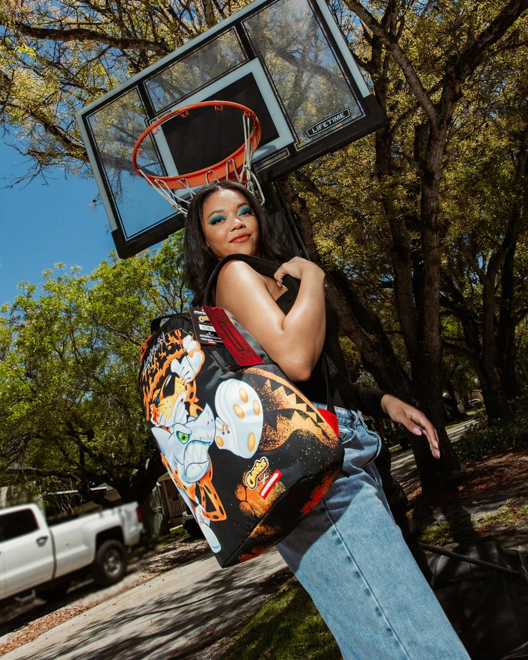 Sprayground Exclusive | CHEETOS SHARK RUNNER DLXSR BACKPACK