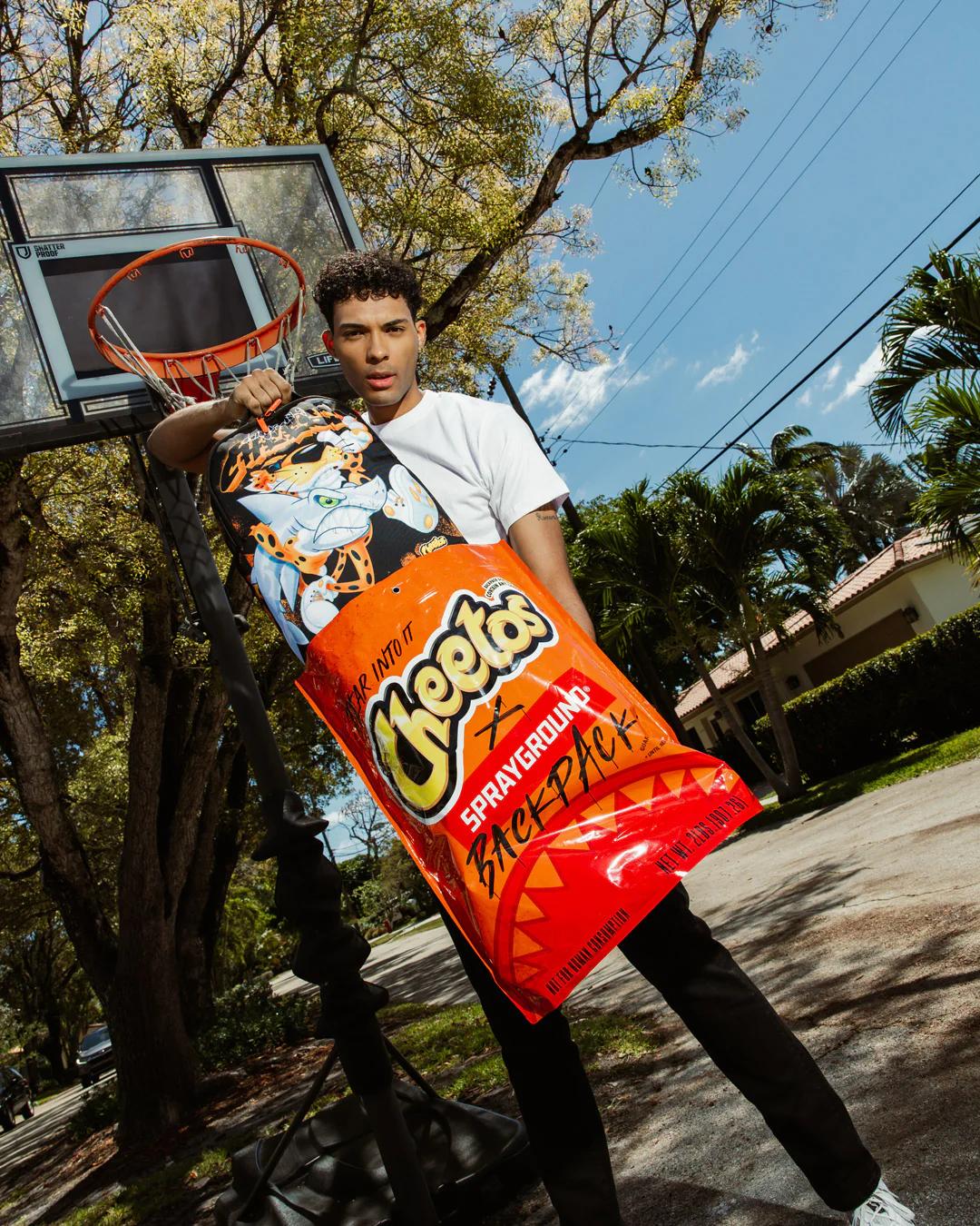 Sprayground Exclusive | CHEETOS SHARK RUNNER DLXSR BACKPACK