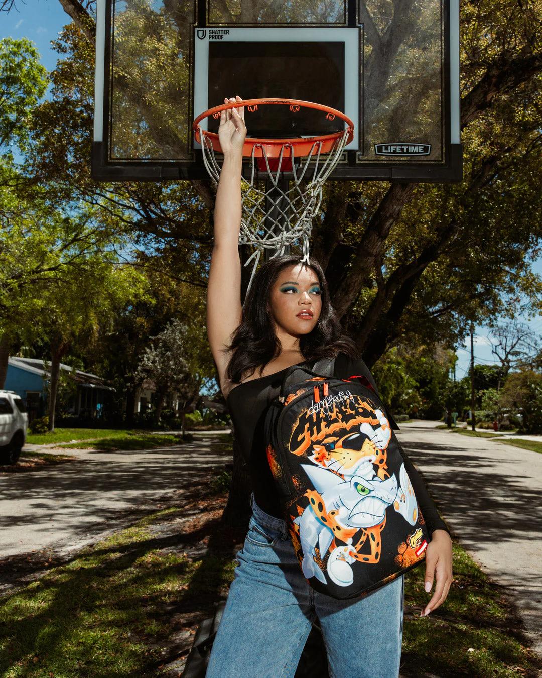 Sprayground Exclusive | CHEETOS SHARK RUNNER DLXSR BACKPACK