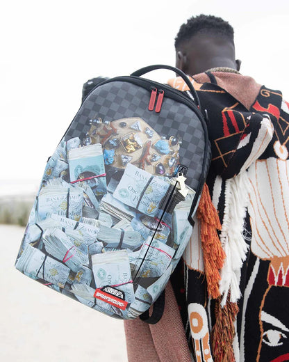 Sprayground Signature | BANK STACKS OF ZAMUNDA COMING 2 AMERICA BACKPACK