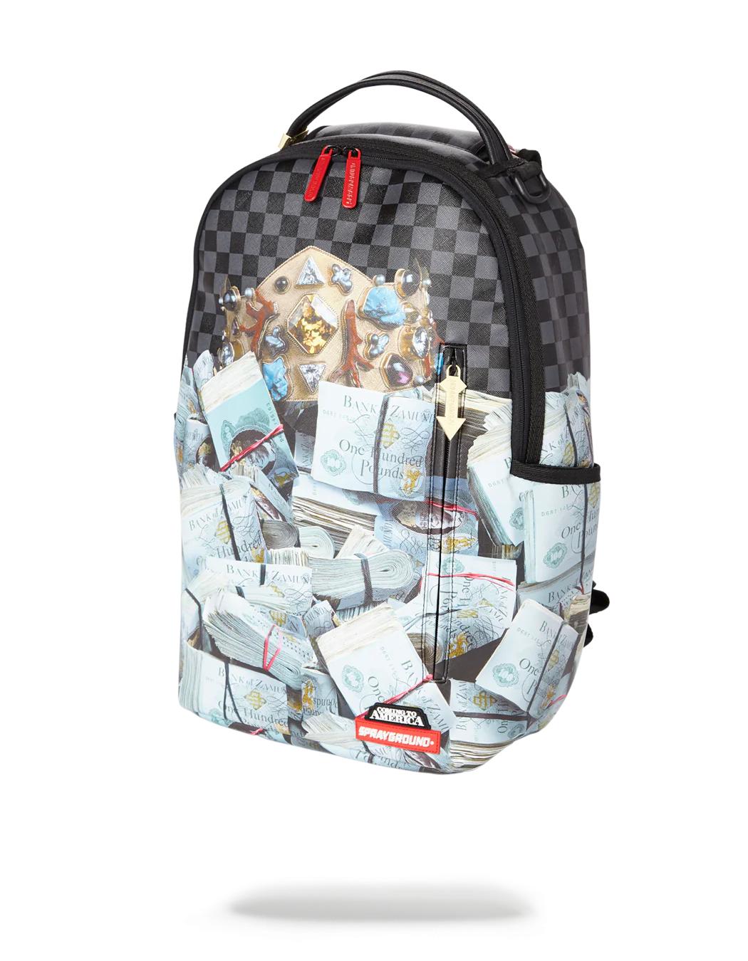 Sprayground Signature | BANK STACKS OF ZAMUNDA COMING 2 AMERICA BACKPACK