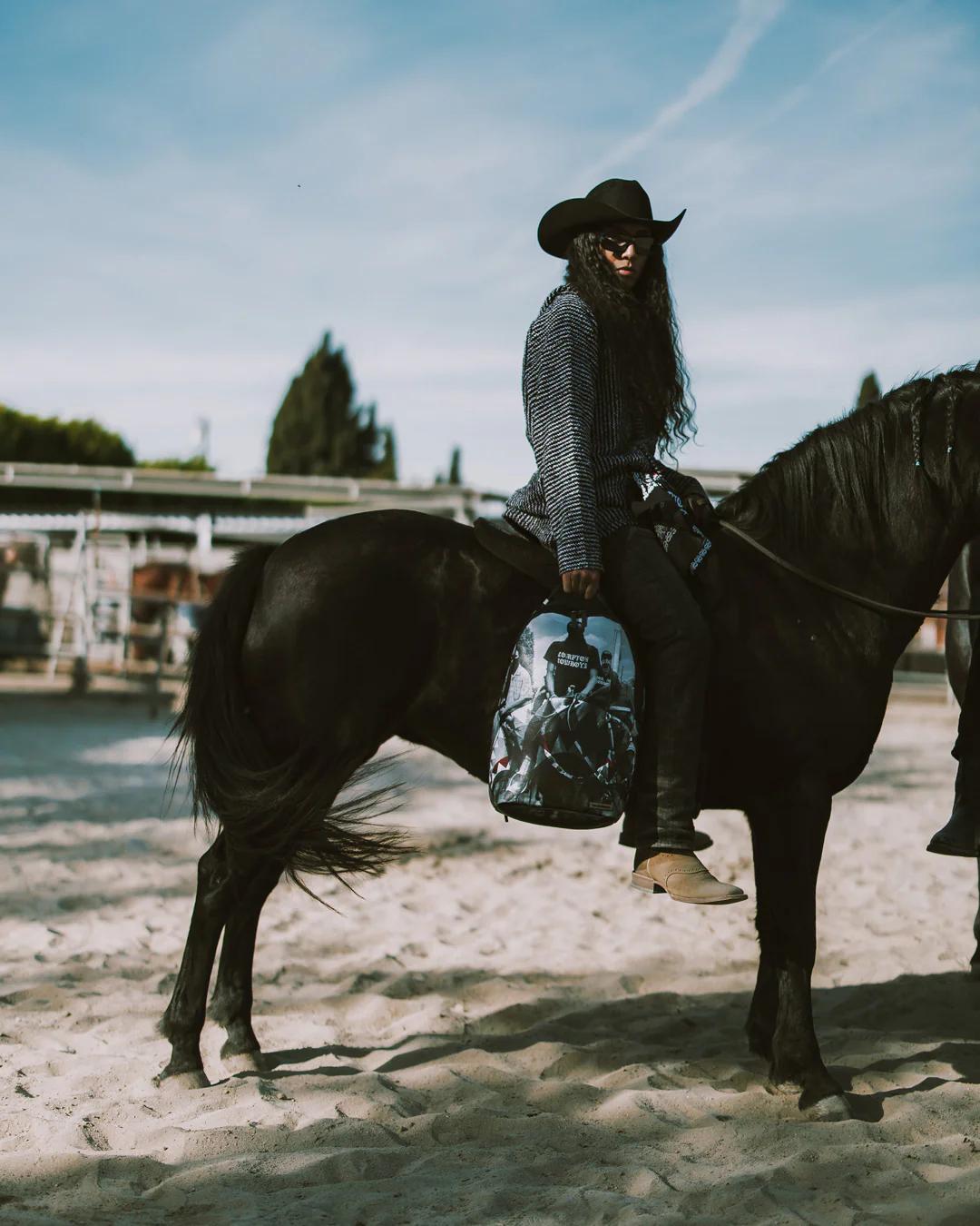 Sprayground Essential | COMPTON COWBOYS RIDE ALONE BACKPACK